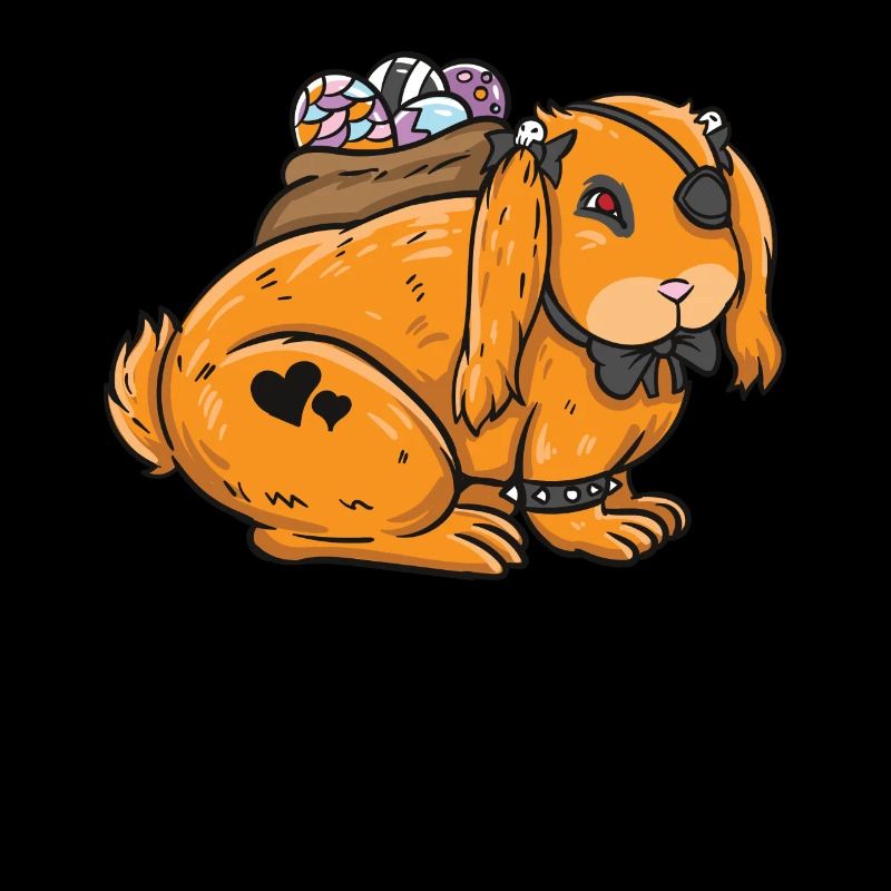 Gothic Rabbit Gothic Hase Gothic Ostern Emo Goth