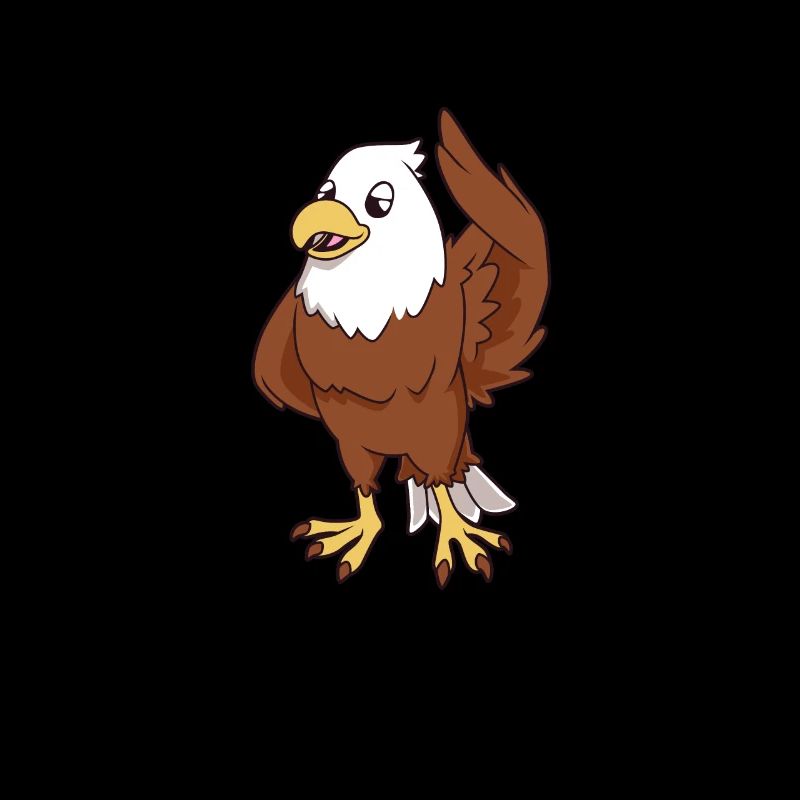 Kawaii White-tailed Eagle