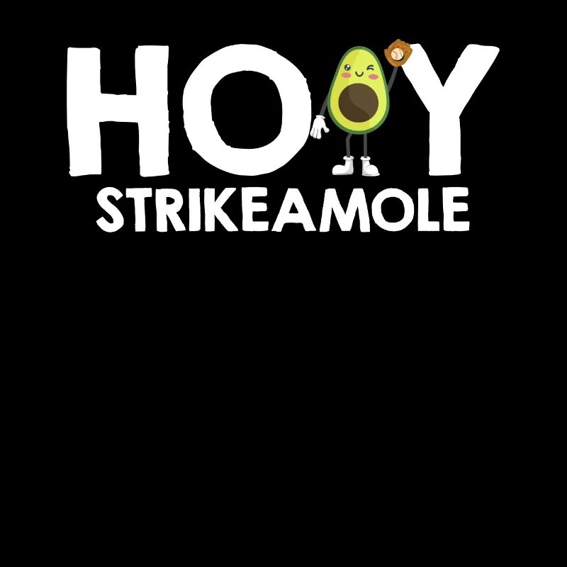 Heilige Strikeamole Baseball Softball Avocado