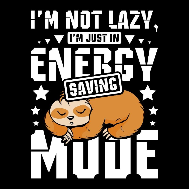 Power saving mode Sleeping Sloth