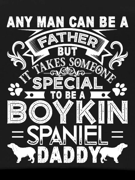 Proud Boykin Spaniel Daddy