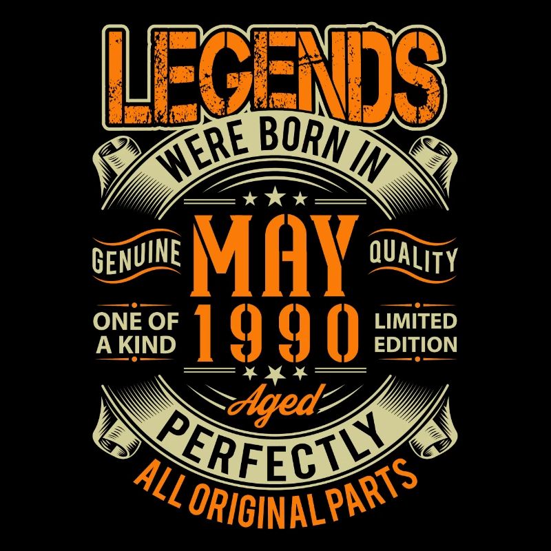 1990 May Birthday Legend