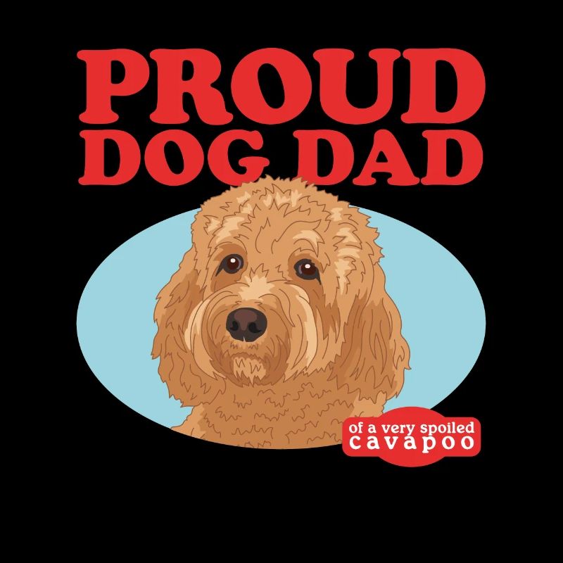 Cavapoo Dad Hund Cavoodle Hundebesitzer Geschenk