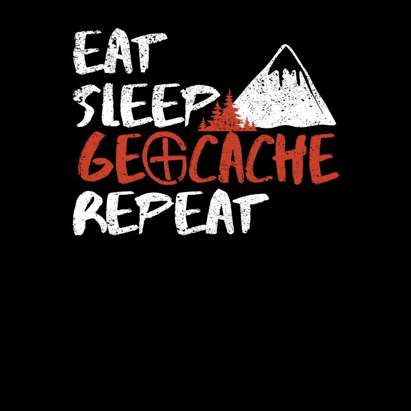 Manger dormir Géocache Répéter Geocaching Extérieur