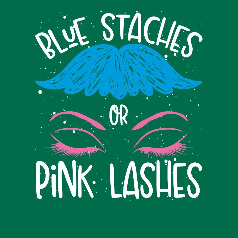 Blaue Stäbe Oder Rosa Wimpern