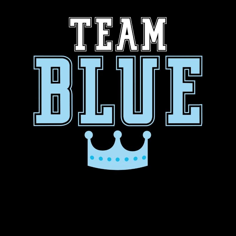 Blaue Krone Des Teams