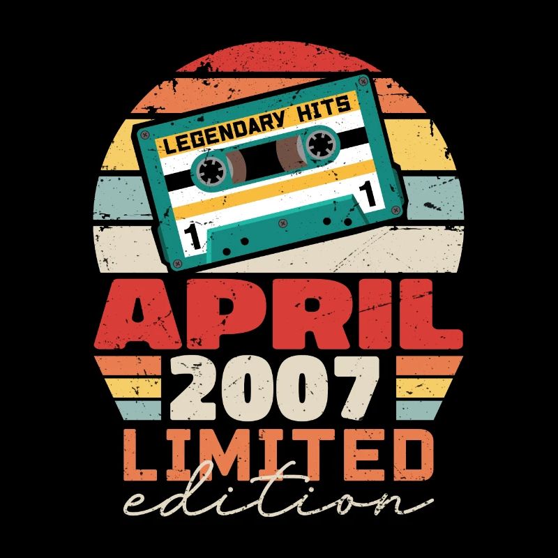 April 2007 Vintage Anniversary Retro Gift, 2007