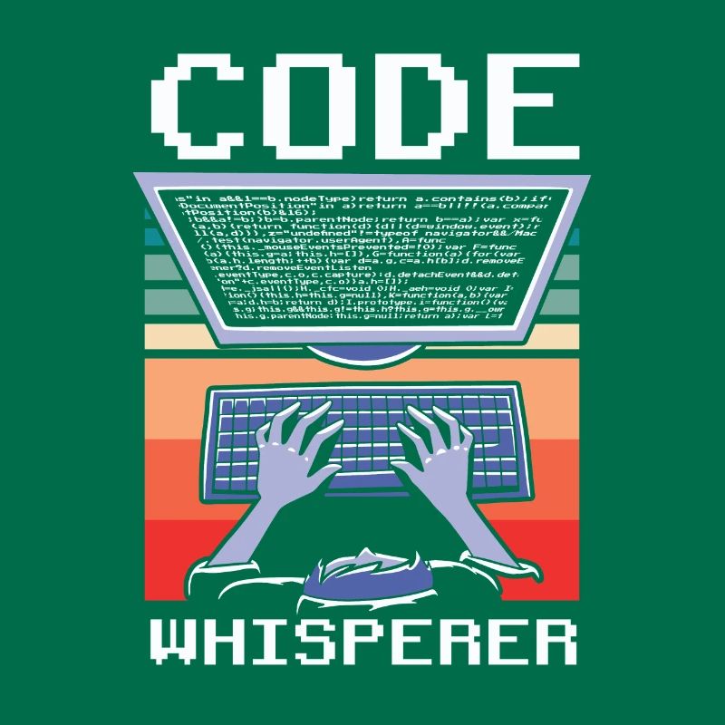 Code Whisperer Programmer Coding Coder