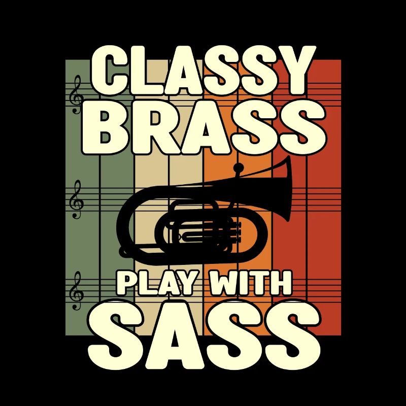 Classy Brass Play With Sass Baritone Player Gifts
