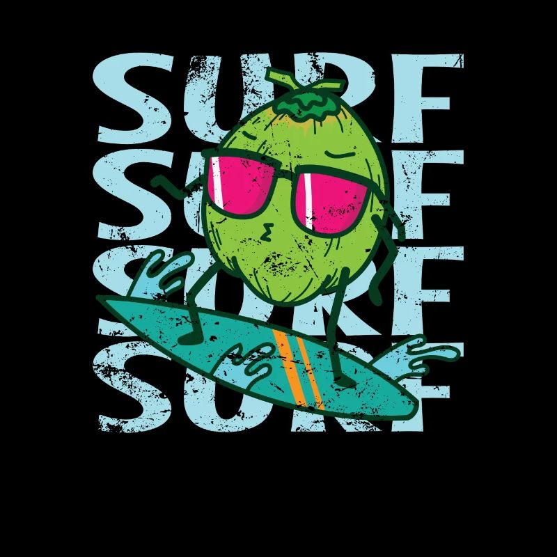 Surf Surf Surf Cocotier Exotique