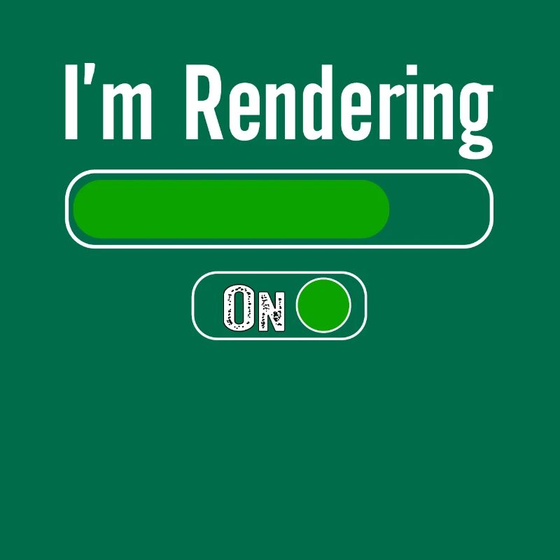 I'm RenderingVideo Editor Editing Videographer