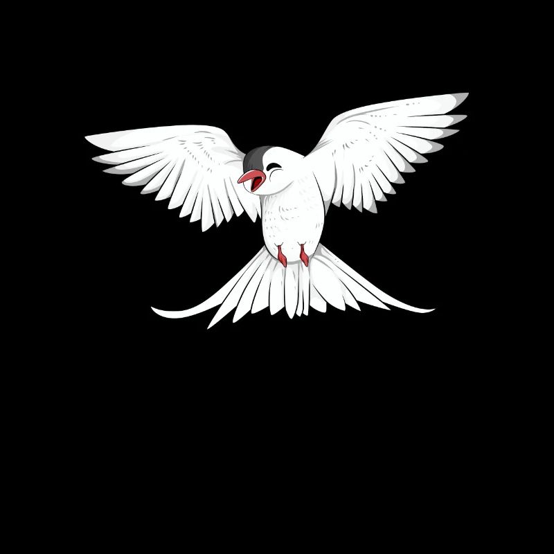 Kawaii Arctic tern