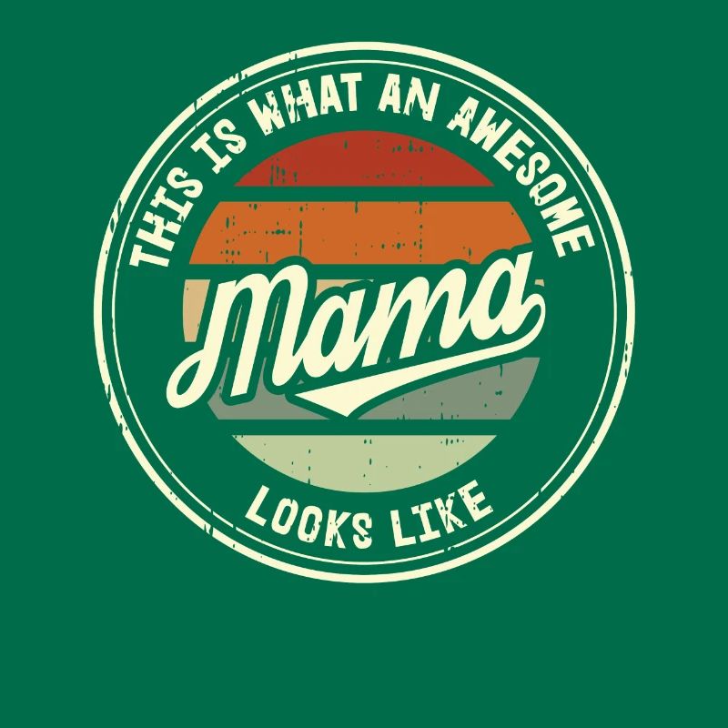 Bester Mama Muttertag Mutter Mom Retro Geschenk