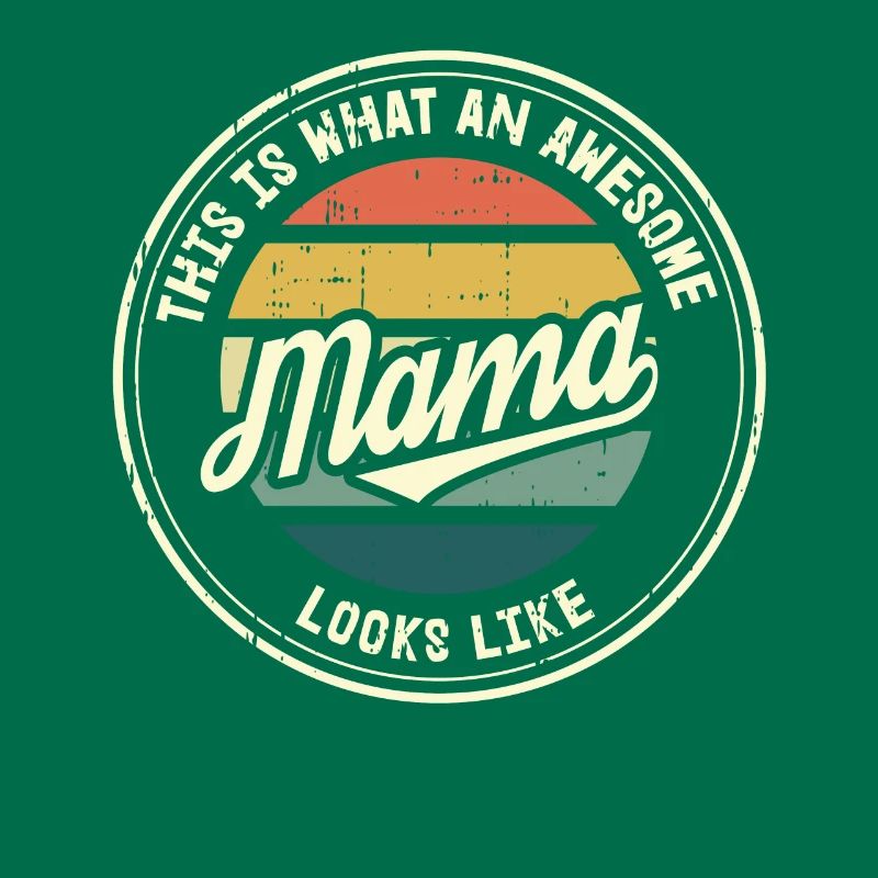 Bester Mama Muttertag Mutter Mom Retro Geschenk