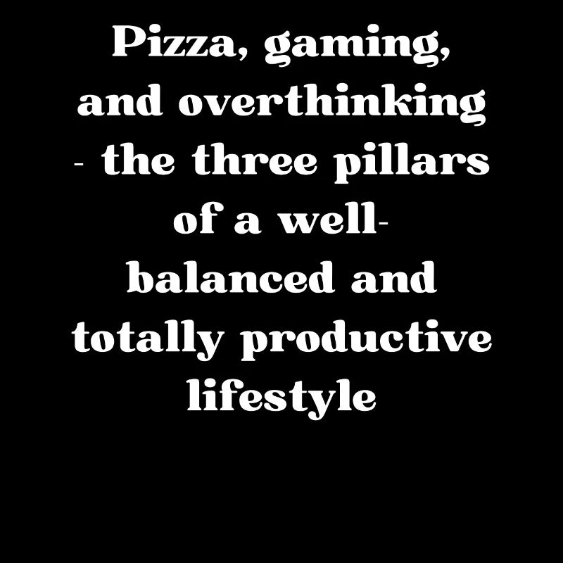 Pizza Overthinking Gaming