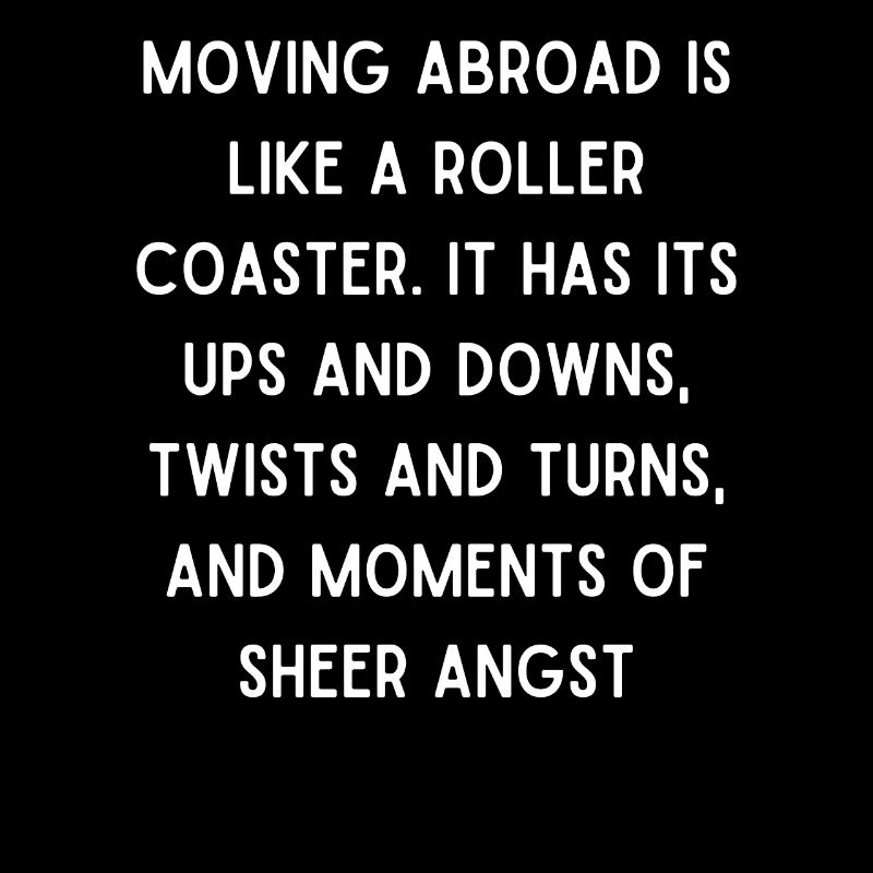 Emigrating anxious saying English