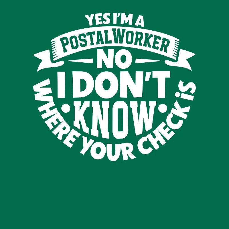 Commis des postes Postlady Postman Post Office