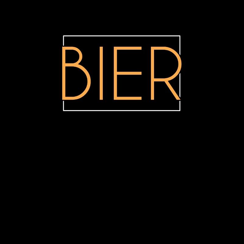 Bier Schriftzug