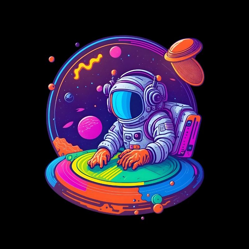 DJ Astronaute Rétro