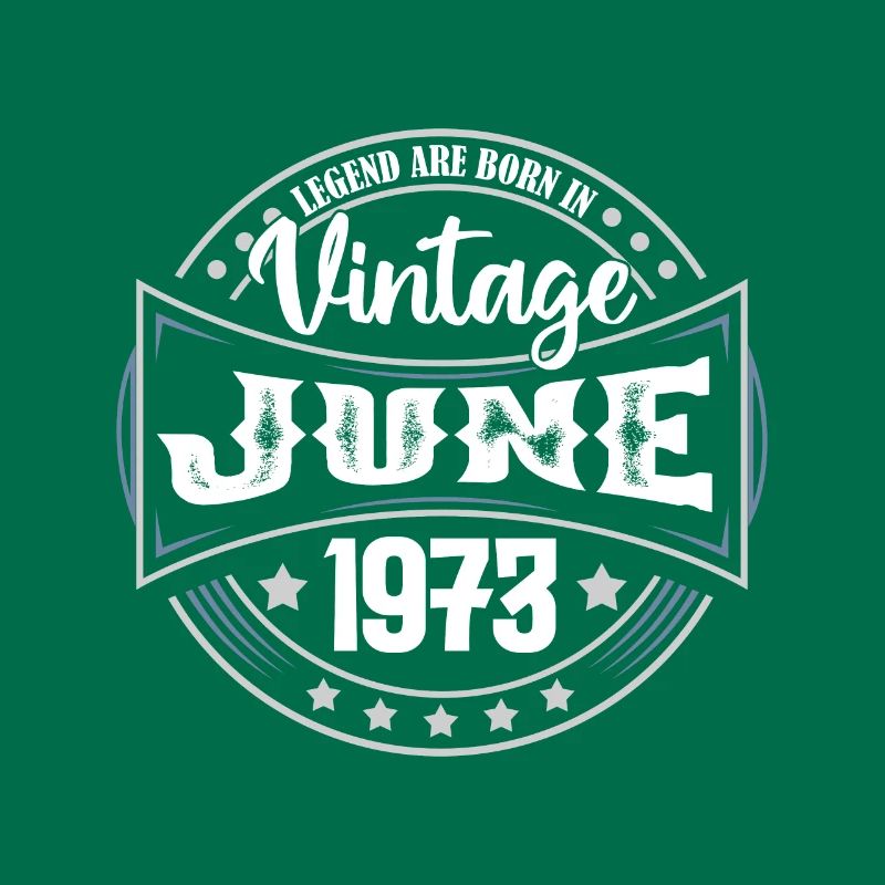 1973 Juni. Geburtstagsgeschenk Juni 1973. Juni