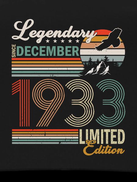 December 1933 Birthday Man