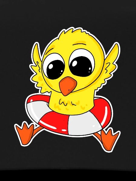 Duck bathing duck bathing