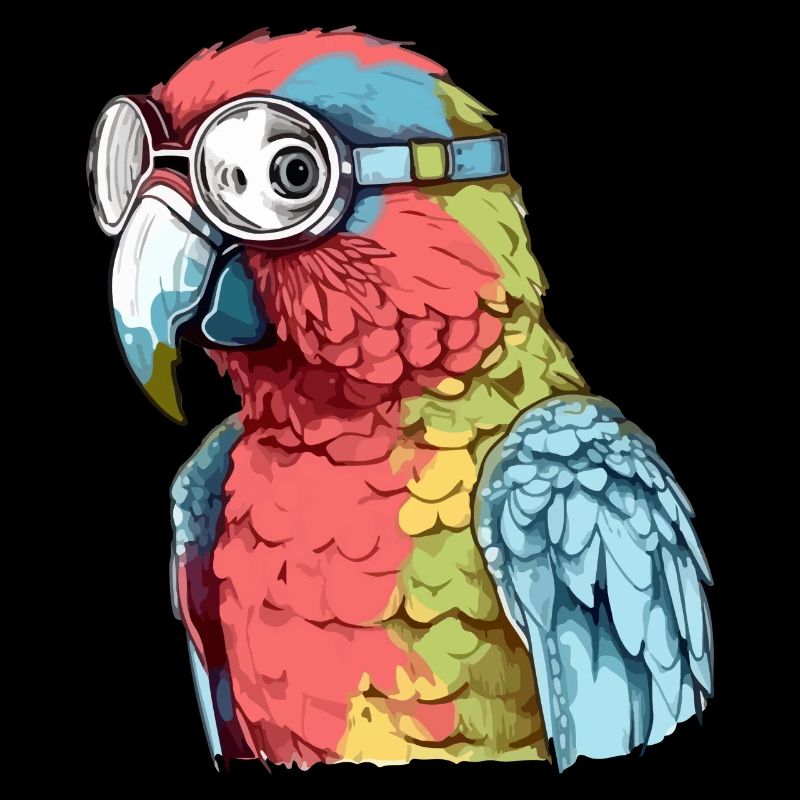 Pecco the spectacled parrot