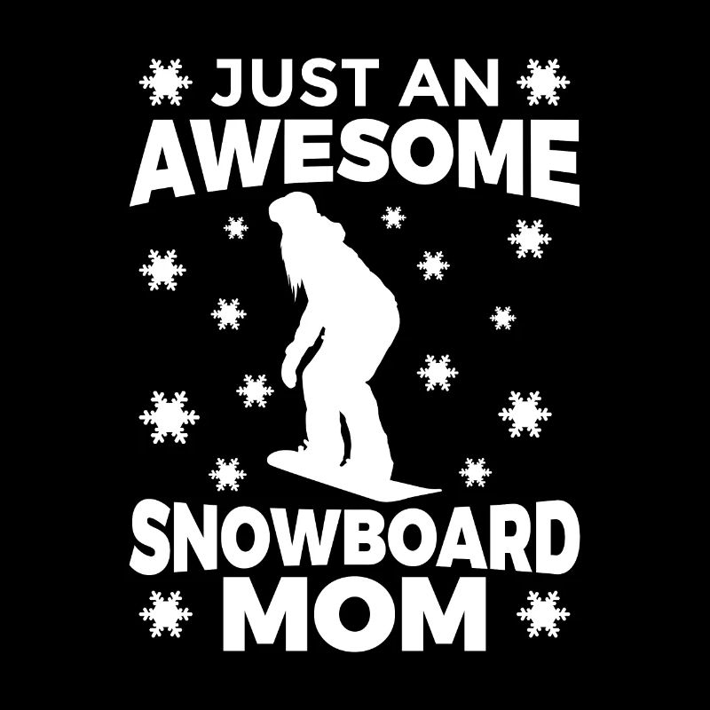 Super maman snowboard