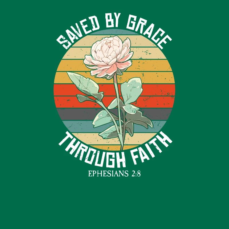 Saved By Grace Ephesians Scripture Christian Bible