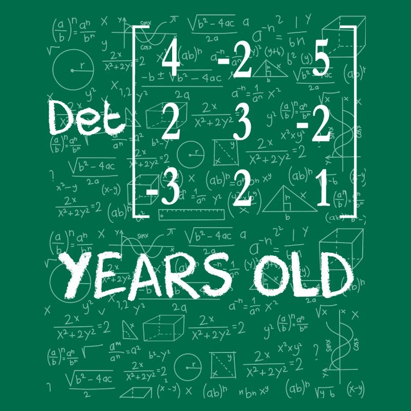 85th birthday 85 years matrix determinant