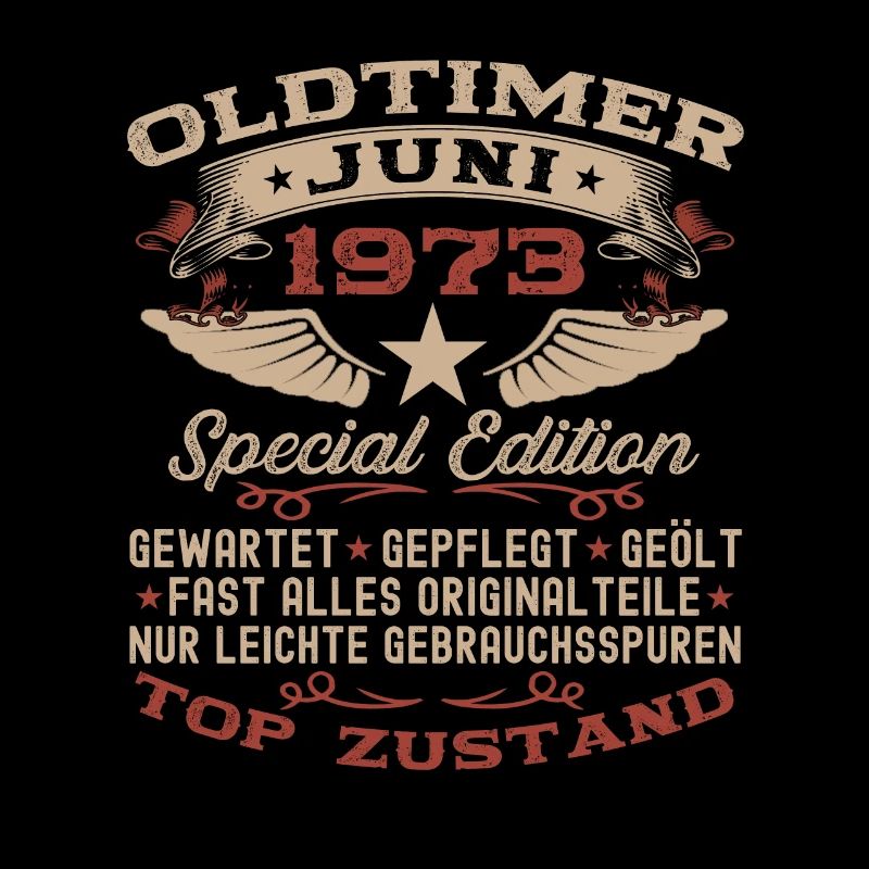 50. Geburtstag Mann Juni Jahrgang 1973 Oldtimer