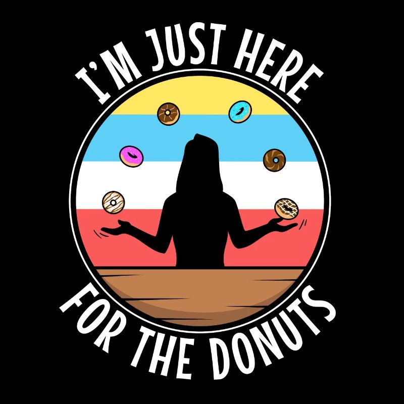 Je suis juste là pour les beignets