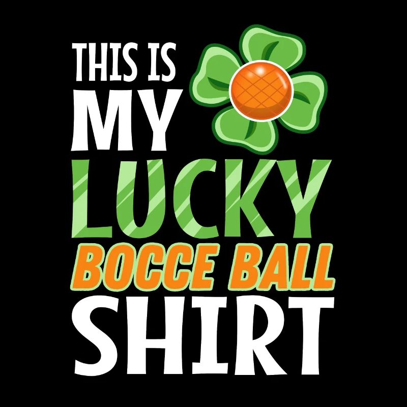 This is my Lucky Bocce ball