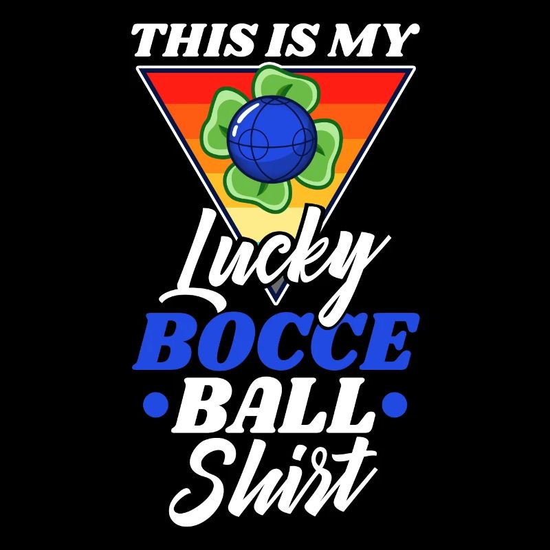 This is my Lucky Bocce ball