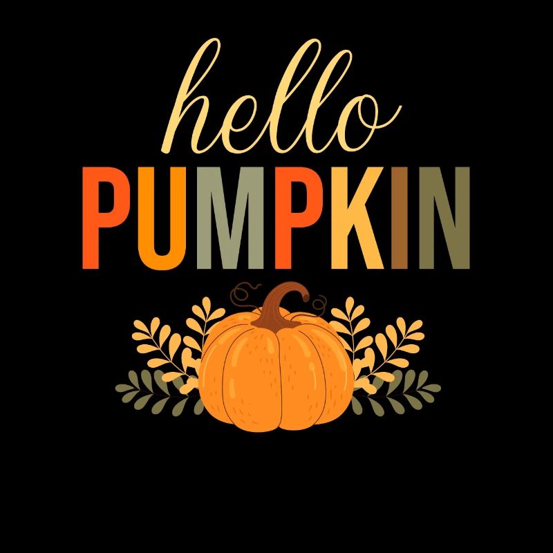 Hello Pumpkin Spice Cute Autumn Autumn