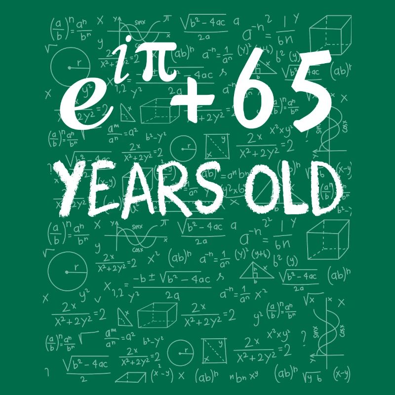 64e anniversaire 64 ans Euler Identité cadeau math