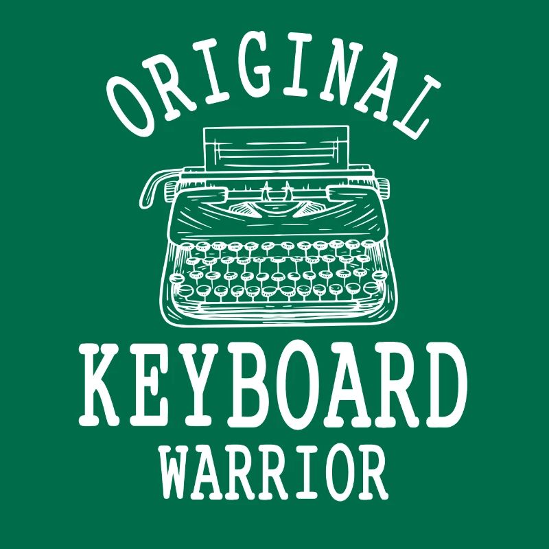 Original Keyboard Warrior Retro Typewriter