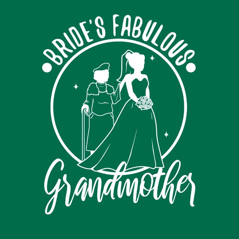 Grand-mère fabuleuse de la mariée
