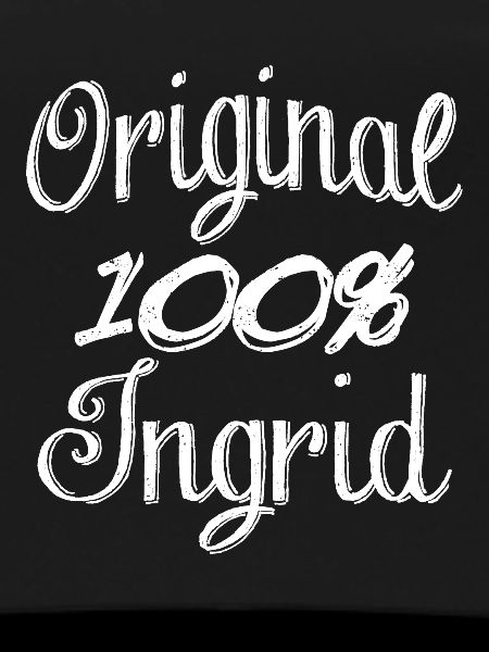 Original 100% Ingrid