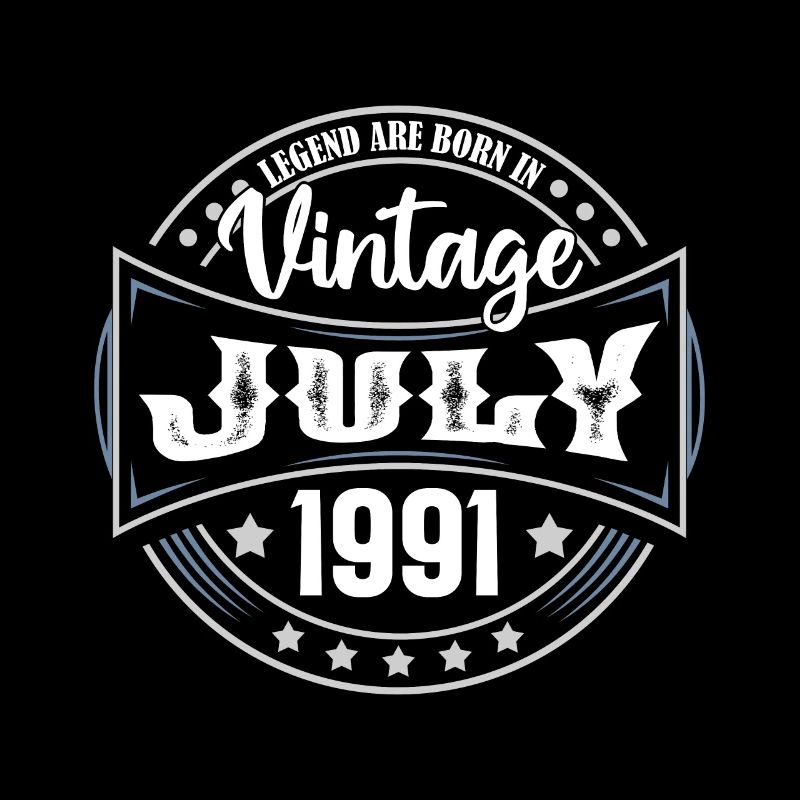 Juli 1991. Geburtstagsgeschenk Juli 1991.