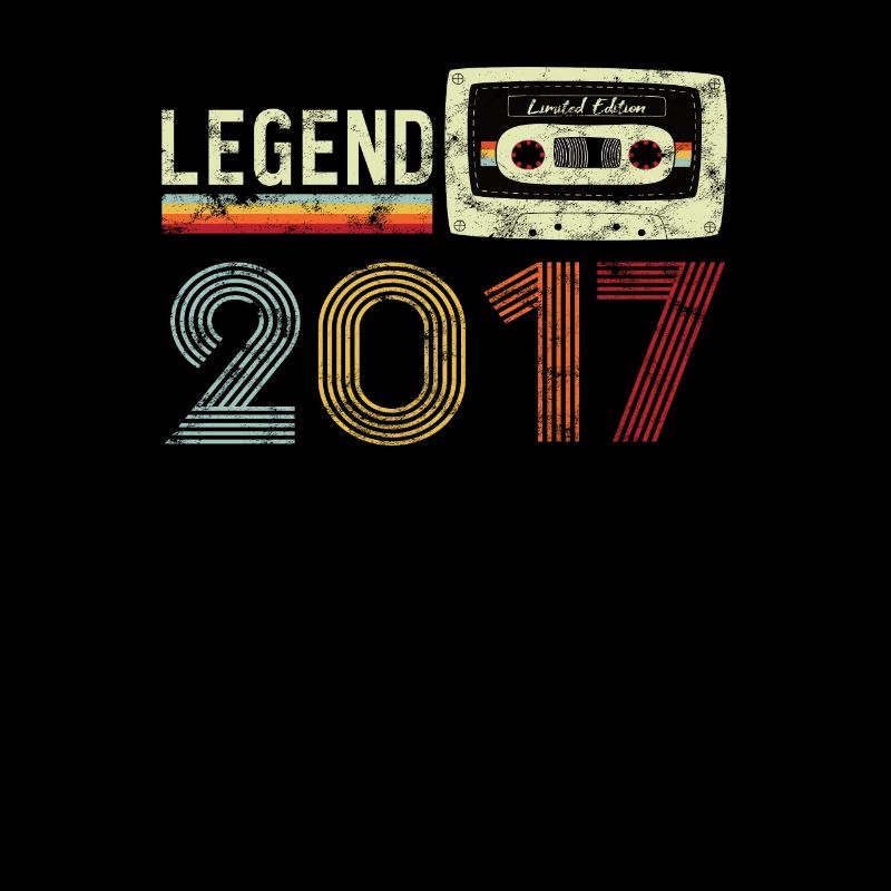 2017 Geburtstag Vintage Cassette