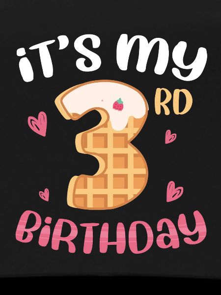 Gaufre du 3e anniversaire