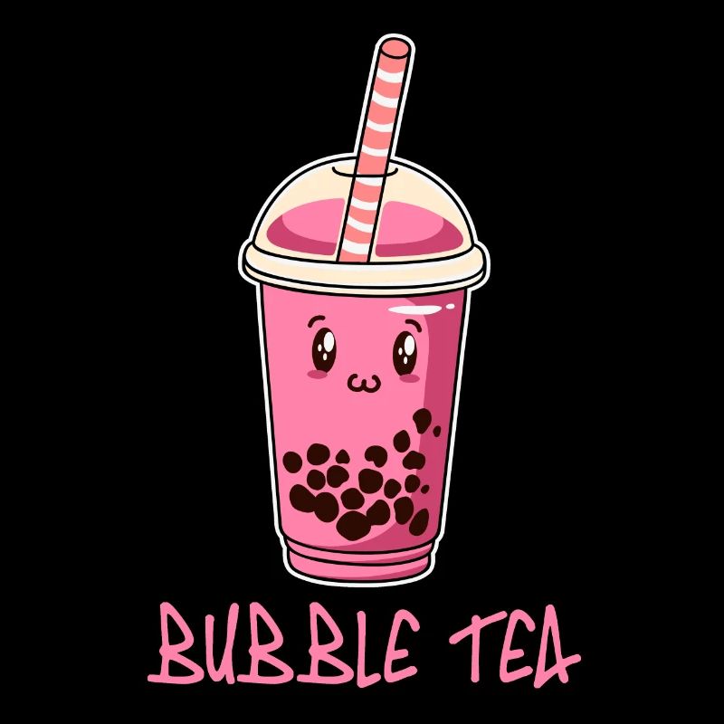 Ein Kawaii Boba Tea Bubble Tea