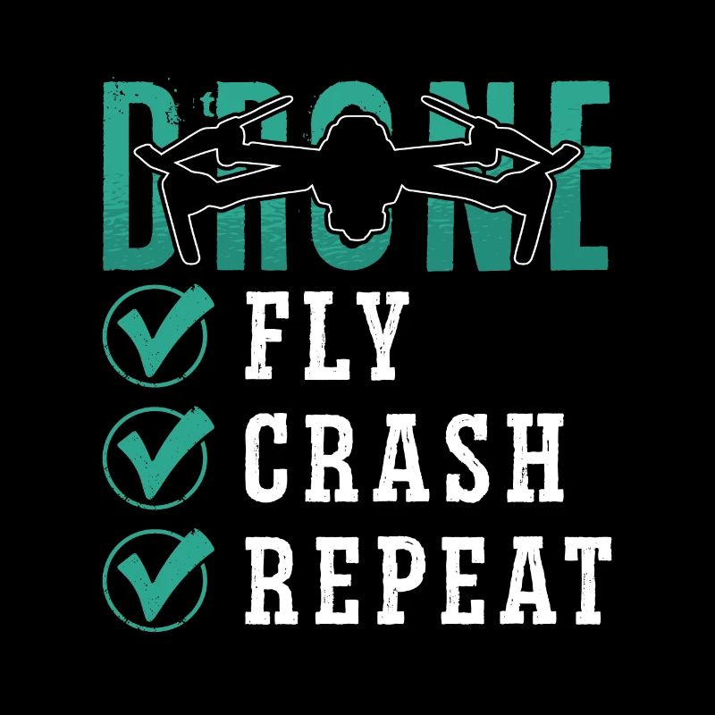 Drone Racing Fly Crash Repeat Fpv Race Quadcopter