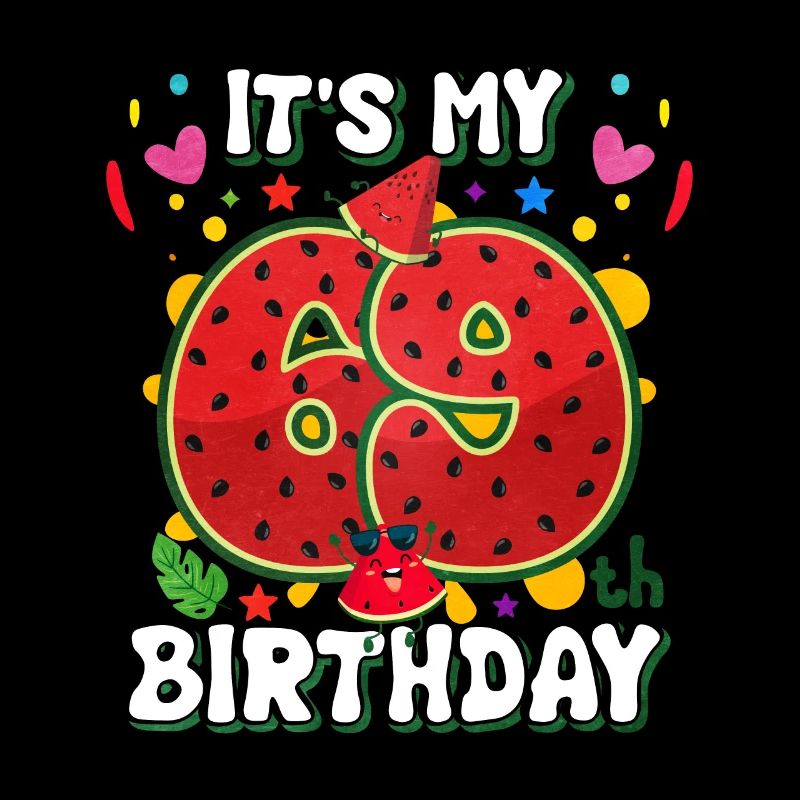 69. Geburtstag Wassermelone
