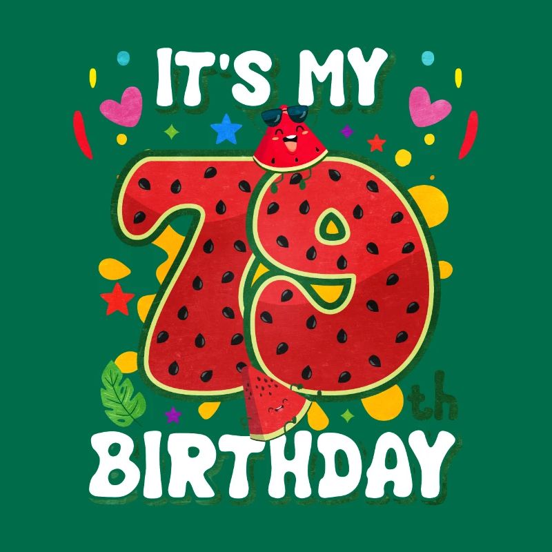 79e anniversaire pastèque