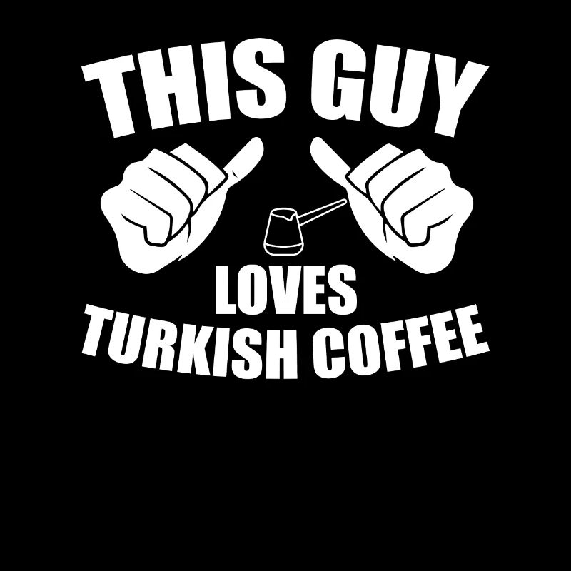 This guy loves Turkish coffee