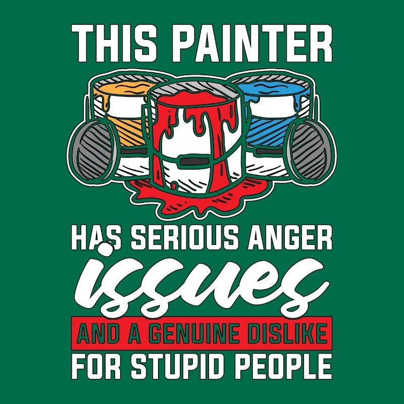 This Painter Has Serious Anger Issues Paint Brush
