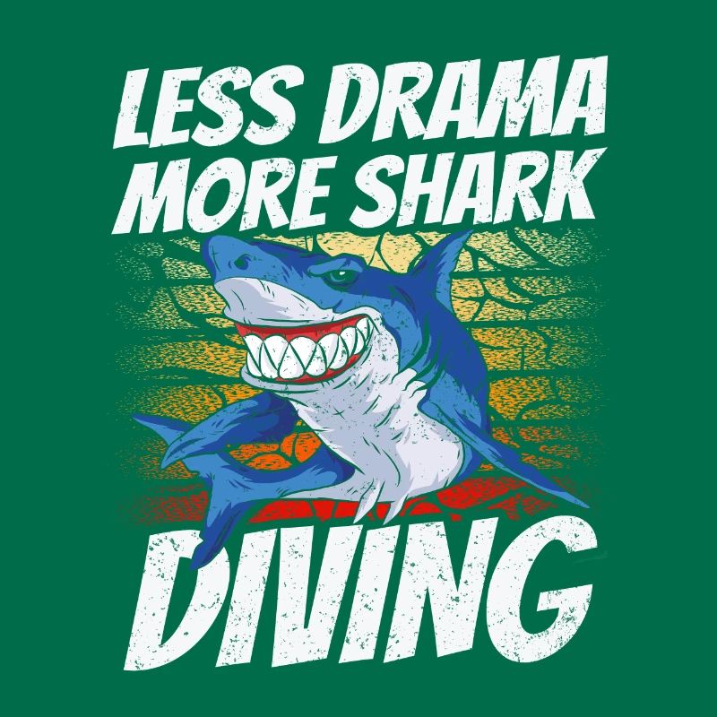 Moins de drame Plus de plongée avec les requins Plongée avec les requins