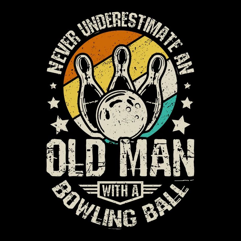 Never underestimate an old man with a bowling ball